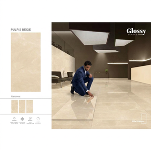 Acid Resistant Digital Polished Porcelain Tiles 600x1200mm Marble Look Floor Wall Tiles For Outdoor - Product Image 5