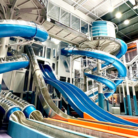 Parc d'aventure intérieur personnalisé de 3000 m² avec parcours de cordes, tyrolienne et toboggans en acier inoxydable - Fabricant clé en main certifié