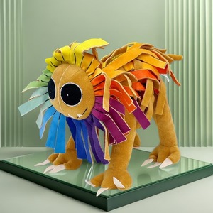 Nuevo Peluche Súper Suave de Dinosaurio Verde y León, Serie Nightmare <span class=keywords><strong>Critters</strong></span> Bobby 4, con Relleno de Algodón PP Lavable - Product Image 2