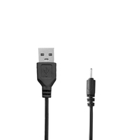 Kabel Pengisi Daya USB 2.0 Ke DC2.0 Hitam 1M untuk Pengisi Daya Nokia 105 Hitam