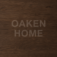 Table basse en bois de chêne OAKEN, design moderne et luxueux, table basse ouverte avec base en bois massif, meubles pour la maison