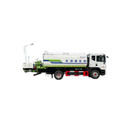 Camion arroseur diesel Euro 3 de 14,7 m avec réservoir en acier au carbone Q235, transmission automatique et canon à eau haute pression