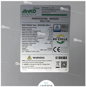 JINKO แผงเซลล์แสงอาทิตย์เสือนีโอนกราเซียล <span class=keywords><strong>Jkm615N</strong></span>-<span class=keywords><strong>78Hl4</strong></span>-Bdv N ชนิด54Hl4R hpbc แผง72Hl4 N-Type 60Hl4-V แผงโซลาร์600W - Product Image 6
