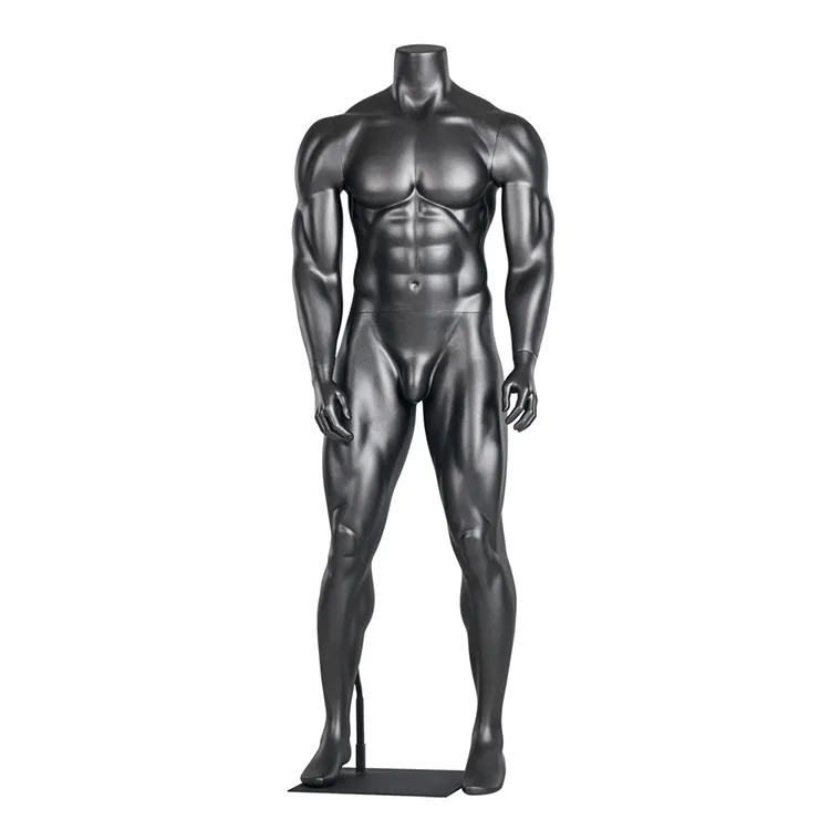 بالإضافة إلى حجم كبير قوي العضلات الذكور عارضة أزياء ثابتة دمية