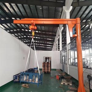 CE Certified Professional Manufacturer Pillar Jib Crane 5 Ton Customized Design Floor Mounted 360. Electric Coverage <b>Hoisting</b> Sl - Product Image 4
