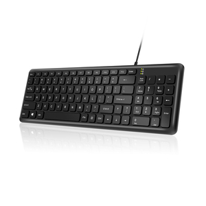 Kích Thước Trung Bình Siêu Mỏng K-088U Không Thấm Nước Có Dây USB Chiếu Bàn Phím Bán Buôn Giá Rẻ Sô Cô La Máy Tính Câm Sản Phẩm Mới - Product Image 3