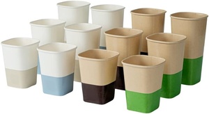 Gobelet en papier carré à paroi simple, épaissi, personnalisé, vente en gros à prix réduit - Product Image 5