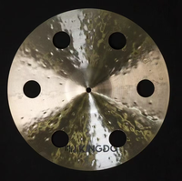 2026 Kingdo Cymbales à effet faites à la main B20 Kec O-Zone 16" Crash Gong & Cymbales Instruments de musique fabriqués en Chine