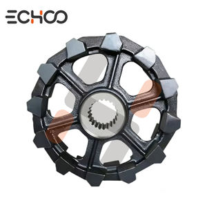 Roda Dentada de Acionamento <span class=keywords><strong>Quy400</strong></span> para Peças de Estrutura de Guindaste de Esteira <span class=keywords><strong>ZOOMLION</strong></span>, Roda Dentada de Corrente OEM - Product Image 5