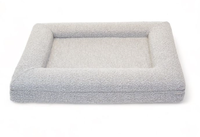 Elite Orthopädisches Hundebett Extra Groß Boucle Waschbar Abnehmbarer Bezug Luxuriöses Stützkissen Haustierbett Hundezubehör