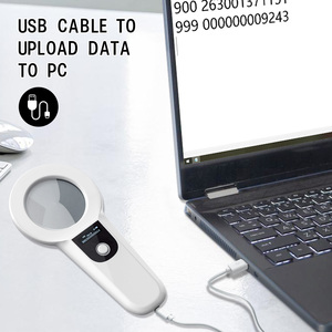 Rfid Microchip Scanner 134.2kHz, xách tay cầm tay Scanner với LED hiển thị cho Dog Cat Pet theo dõi và quản lý - Product Image 3