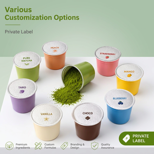 Cápsulas de Té Verde Matcha K Cup al por Mayor para Máquinas de Café K Cup, Suministro OEM a Granel, Paquete Personalizado - Product Image 5