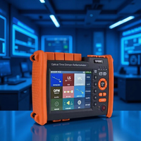 OTDR Portátil Inteligente NK5600 1310 1550nm 32 30dB con Pantalla Táctil, Probador de Fibra Óptica VFL OPM LS, Mapa de Eventos, Reflectómetro para Telecomunicaciones FTTH