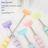 Peigne interactif télescopique en plastique écologique pour chiens et chats, pour le massage et le grattage, avec fonction de peignage, accessoire pour animaux de compagnie