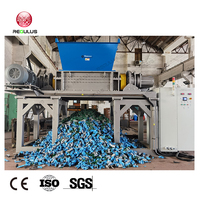 PP HDPE Poubelle Baril PMMA Publicité Conseil Meuleuse En Plastique Réutilisation Déchiqueteuse Double Arbre Déchiqueteuse
