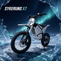 دراجات نارية كهربائية خفيفة الوزن SYKERUNS X7 للبالغين، دراجات كهربائية عالية الرشاقة للطرق الوعرة، دراجة نارية ذات أداء متميز لجميع التضاريس