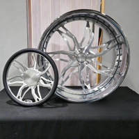 Jantes en alliage noir rose or forgées sur mesure, neuves, 26 pouces, 6 trous, 5x112, 5x120.65, 5x127, compatibles avec Chevrolet Caprice