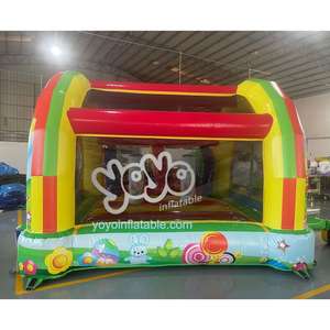 Fournisseur direct d'usine, vente en gros, parc à thème gonflable commercial, aire de jeux de dessin animé, château gonflable, toboggan, château de saut - Product Image 6