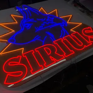 Neon sign customized wall decor mounted led light neon for background decoration letters