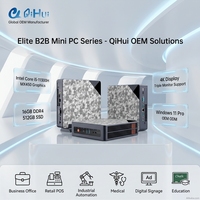 Mini PC Intel Core I5 11300H, 16 Go DDR4, 512 Go SSD, ordinateur de bureau compact, fournisseur OEM ODM d'usine