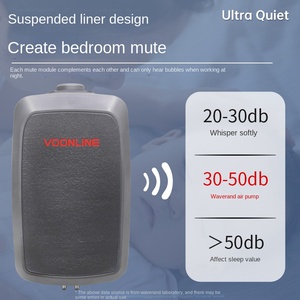 Voonline siêu yên tĩnh Aquarium máy bơm không khí có thể điều chỉnh Fish Tank bơm oxy với 2 cửa hàng không khí nhỏ bong bóng - Product Image 5