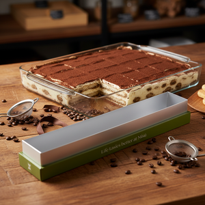 Produttore di Scatole per Cioccolatini, Confezione Regalo per Cioccolatini di Varie Dimensioni con Inserto e Manico per Confezioni Alimentari di Tiramisù - Product Image 1