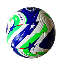 Ballon de football de rue haute visibilité, luminescent dans l'obscurité, couleur personnalisable, pour entraînement nocturne intérieur/extérieur, avec revêtement résistant à l'usure, pour le dimanche.