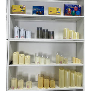 <span class=keywords><strong>Bougies</strong></span> <span class=keywords><strong>LED</strong></span> scintillantes électriques rechargeables sans flamme pour décor à la maison de Noël avec minuterie à distance - Product Image 6