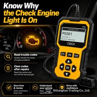 Escáner de Diagnóstico OBD2 V410 con Conectividad por Cable y Compatibilidad con Vehículos OLIVER para Autos y Camiones Fabricados a Partir de 1996