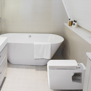Inodoro Suspendido de Pared con Tanque Oculto, Diseño Moderno y Minimalista para Hoteles, Apartamentos <span class=keywords><strong>Pequeños</strong></span> y Hogares, Suministro Directo de Fábrica - Product Image 3