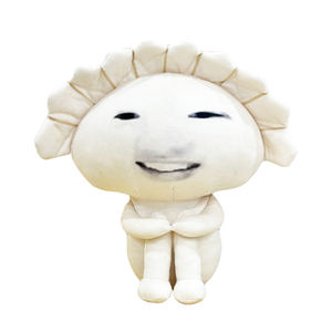 Peluche Mignonne et Mélancolique en Forme de Boulette, Poupée Rembourrée à l'Expression Faciale Amusante, Oreiller Populaire Inspiré des Mèmes d'Internet pour Cadeaux et Décoration - Product Image 3