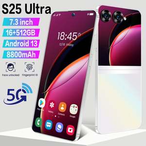 2025 Nouvelle Arrivée 5G Smartphone Version Mondiale Android Téléphone Mobile Usine Répertoire OEM S25 Ultra Mobile - Product Image 5