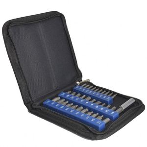Extracteur de vis cassées universel, outil de filetage, tournevis pour vis dénudées, kit de défilettage inversé, ensemble gainé de tissu, en plastique - Product Image 4