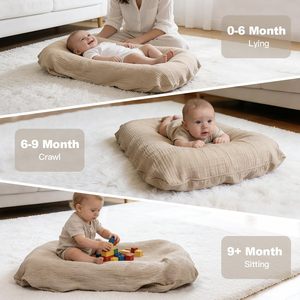 Wholesale Soft Breathable Baby Lounger Washable Portable Newborn Baby <b>Nest</b> for 0-24 Months Infant <b>Sleeping</b> - Product Image 3