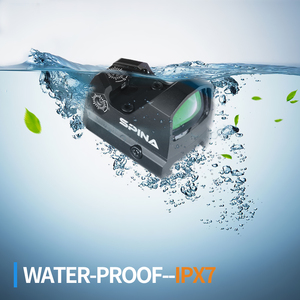 Lunette de visée tactique SPINA OPTICS 1x24x17 avec point rouge pour la chasse réelle, en alliage d'aluminium durable - Product Image 3