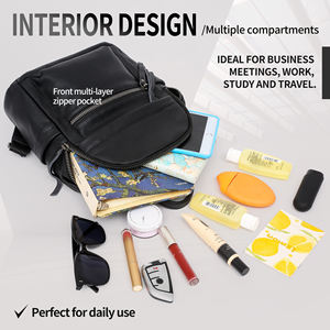 <span class=keywords><strong>Mochila</strong></span> de Diseño de Lujo, Versátil, Ligera, Resistente al Agua, de Cuero Vacuno Genuino de Primera Calidad, Mini <span class=keywords><strong>Mochila</strong></span> Bonita - Product Image 5