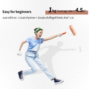 Độ che phủ cao vỏ trứng lụa trang trí cho lớp phủ hoàn thiện cảm ứng mịn màng và sơn chống vết bẩn - Product Image 3