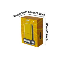 Boîte d'emballage pour cartouche Moke à impression numérique avec fermeture magnétique, sur mesure, pour cartouche de 1 ml 2 g, emballage CR