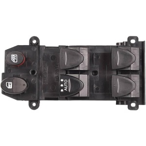 1 interruptor de Control de Ventanilla de puerta eléctrica lado izquierdo del conductor negro para Honda para Civic 1.8L 2006-2011 y 2.0L 2007-2011 tipo botón - Product Image 1