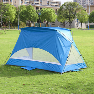 Grande tente de <span class=keywords><strong>plage</strong></span> extérieure en tissu Oxford, fibre de verre, légère, protection UV, imperméable, conception monocouche pour un montage facile - Product Image 3