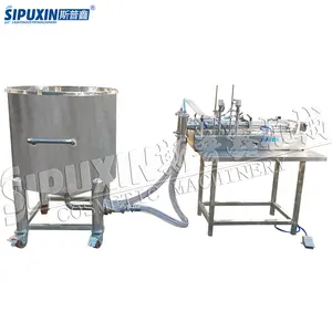 SPX-New Arrival Hot Sale 1/2 heads Liquid Filling Machines Semi-automatic Cream Filling Equipment Bottle Filler