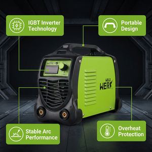 Saldatrice Inverter Portatile per Saldatura ad Arco, Macchina per Saldatura a Risparmio Energetico, Produttore di Saldatrici Manuali ad Arco per Metalli - Product Image 3