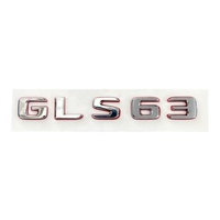 Autocollant 3D ABS pour X167 GLS, plaque d'immatriculation arrière personnalisée pour GLS63S et GLS63, autocollant de carrosserie bicolore