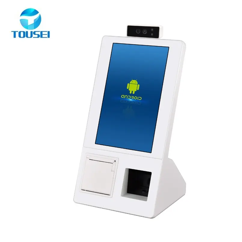 Bill Payment Kiosk Pos Terminal selbst Service 10 Inch Machine Interactive Android Billing For Restaurant