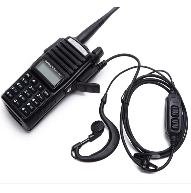 Price UV-82 Headset Dual PTT Earphone UV82 Two Way Radio Earpiece Walkie Talkie Mic UV-82HX UV-8D UV-89 Baofeng Radio Earpiece