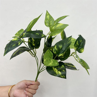 FL-375 haute qualité plantes vertes extérieur tenture murale plante décor pour hôtel/maison en pot décoration accessoires