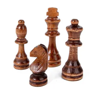 Jeu d'échecs en bois Antique, pièces riches en usine, de luxe, jeu d'échecs, roi/pawes/Knight/Dragon