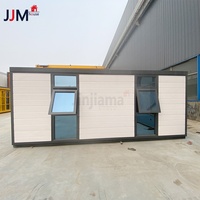 JJM Ready Live Conteneur préfabriqué en acier de 20/40 pieds, moderne et de luxe, pliable et extensible, pour hôtel, bureau, bâtiment et espace de vie