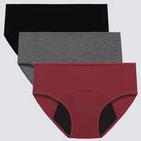 Calcinha menstrual de algodão, adolescentes, roupa íntima, meninas adolescentes, período menstrual