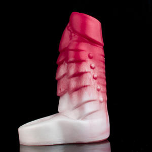 Funda de silicona para pene con diseño de nudo grande, extensor de pene de fantasía, funda para agrandar el pene, juguetes sexuales para adultos para hombres - Product Image 6